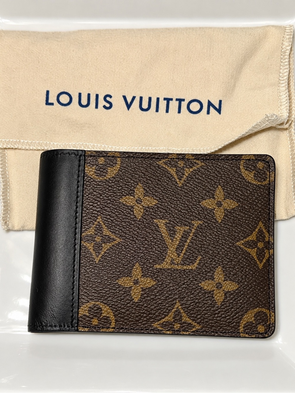 Louis Vuitton Multiple Wallet M69408 Monogram Macassar